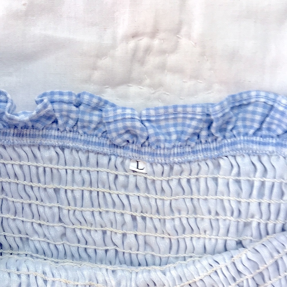 🌷SOLD🌷 Blue Gingham Cottagecore Dress 🤍🌷 - Picture 5 of 5